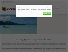 Tablet Screenshot of gaysliving.com